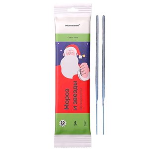 Бенгальские огни "Мороз и звезды" (6 шт.)